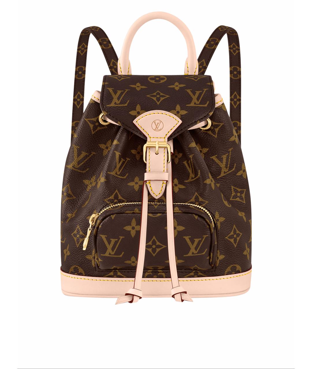 LOUIS VUITTON Коричневый рюкзак из канвы, фото 1