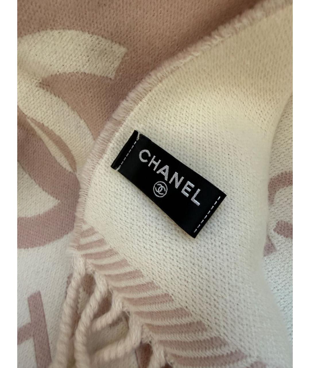 CHANEL Шерстяной шарф, фото 2