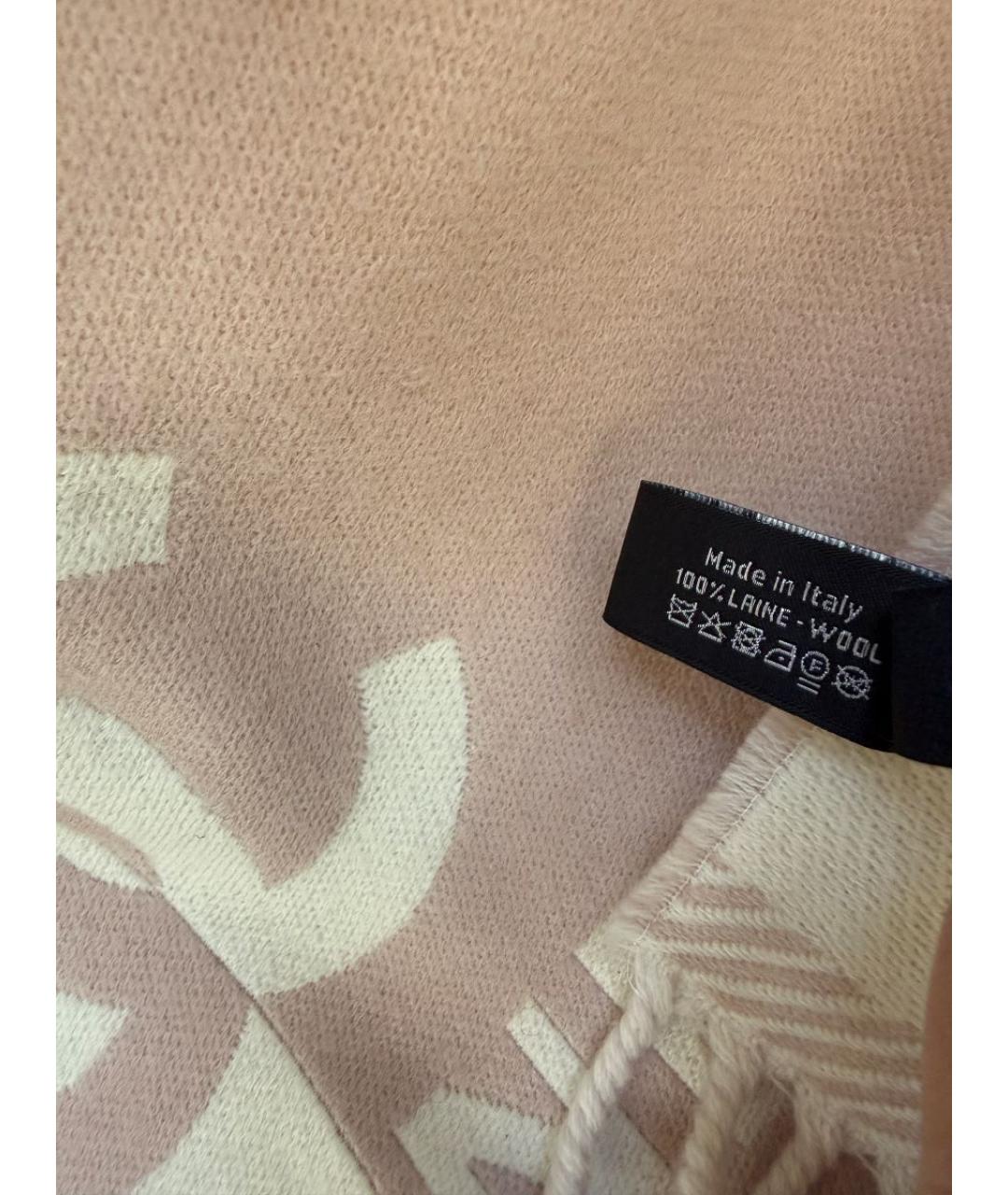 CHANEL Шерстяной шарф, фото 3