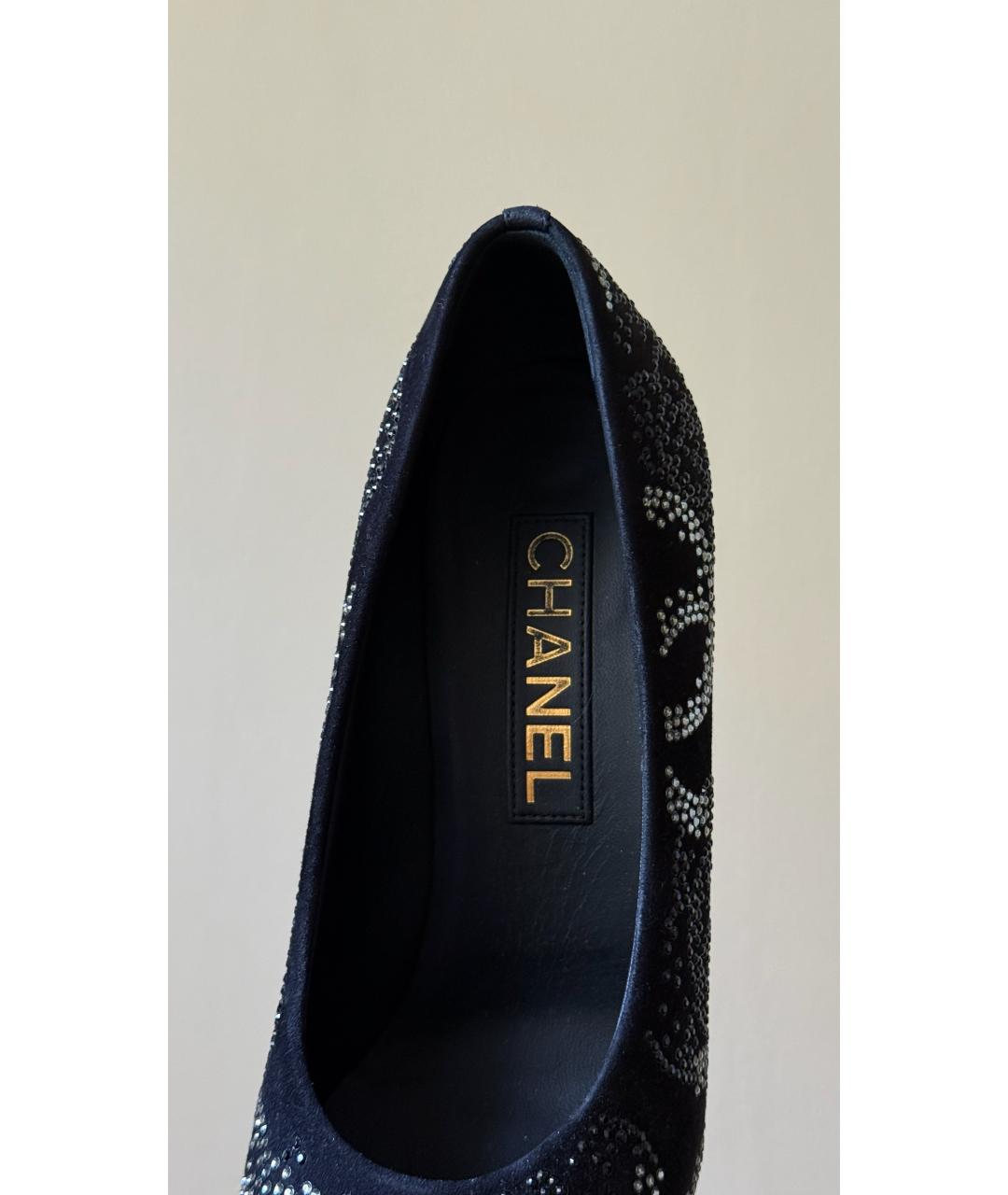 CHANEL Черные туфли, фото 7