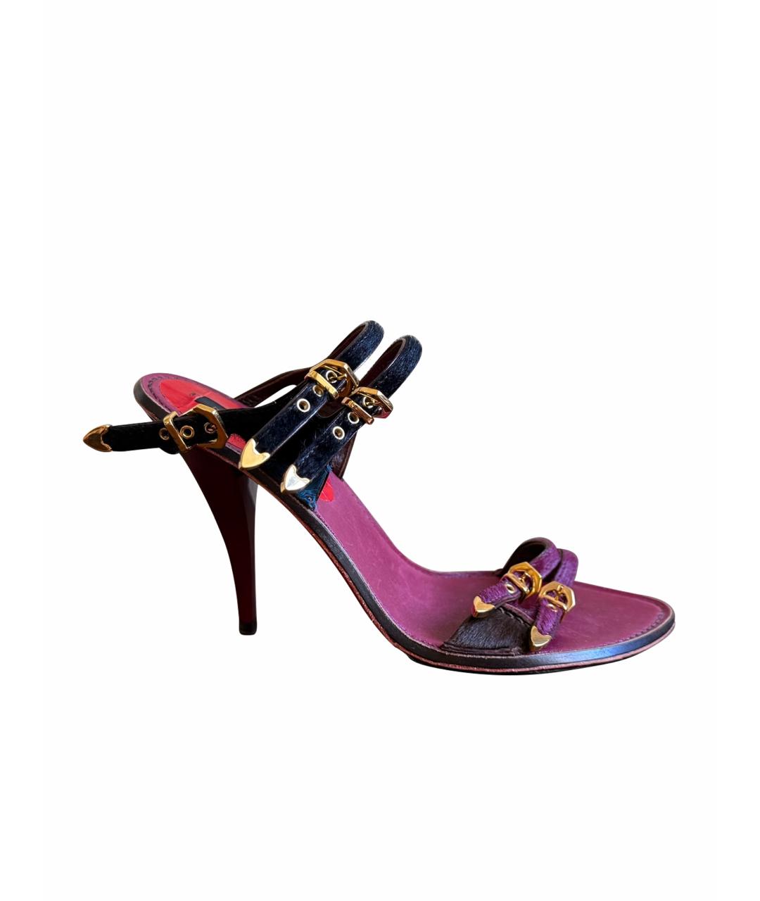 LOUIS VUITTON Мульти туфли, фото 1