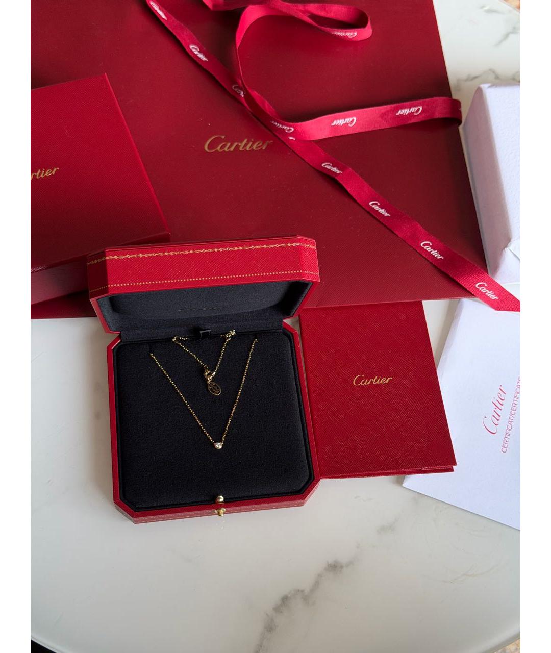 CARTIER Золотая подвеска из желтого золота, фото 2