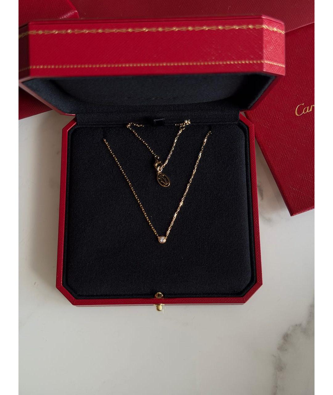 CARTIER Золотая подвеска из желтого золота, фото 3