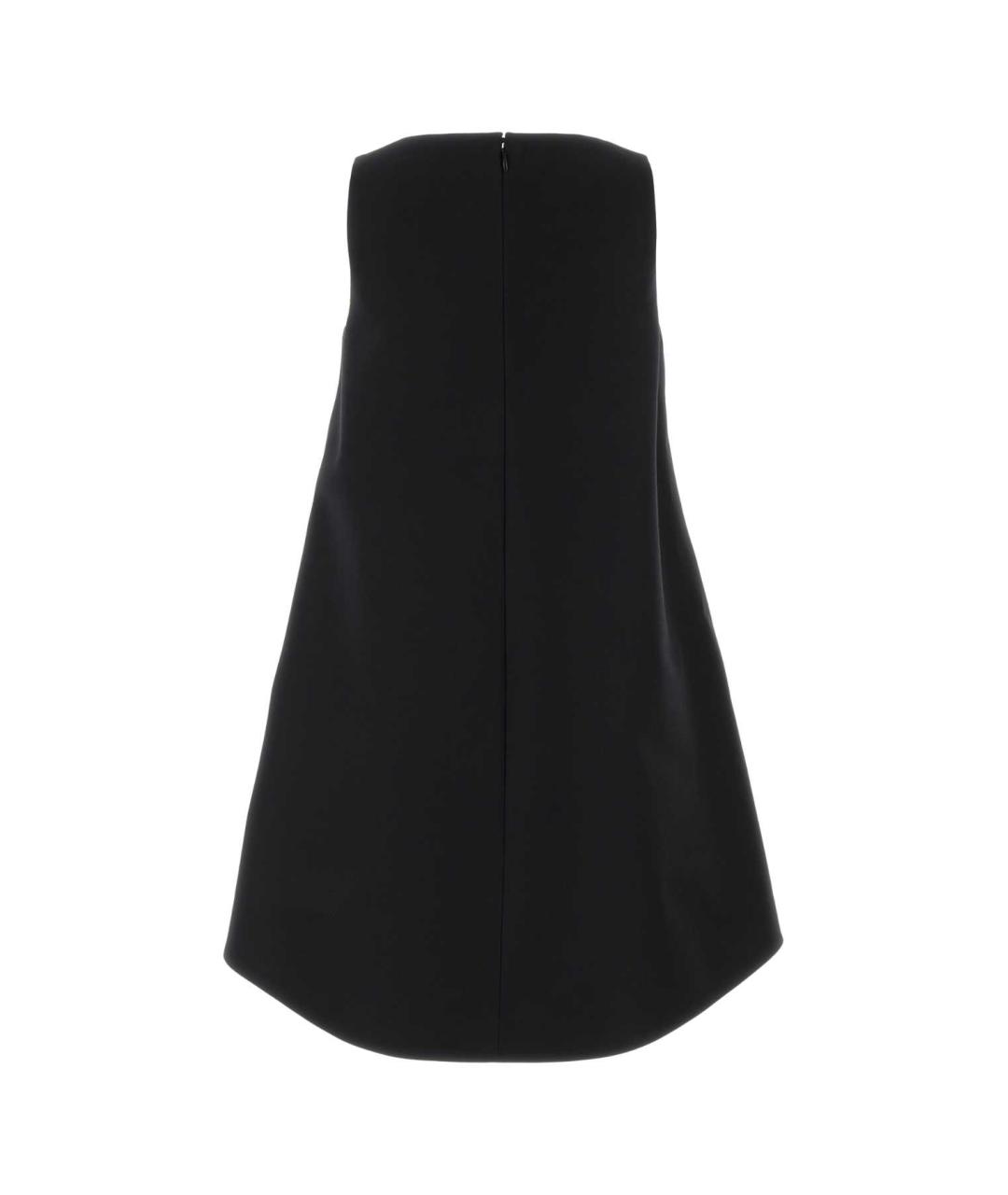 BALENCIAGA Черное вискозное вечернее платье, фото 2