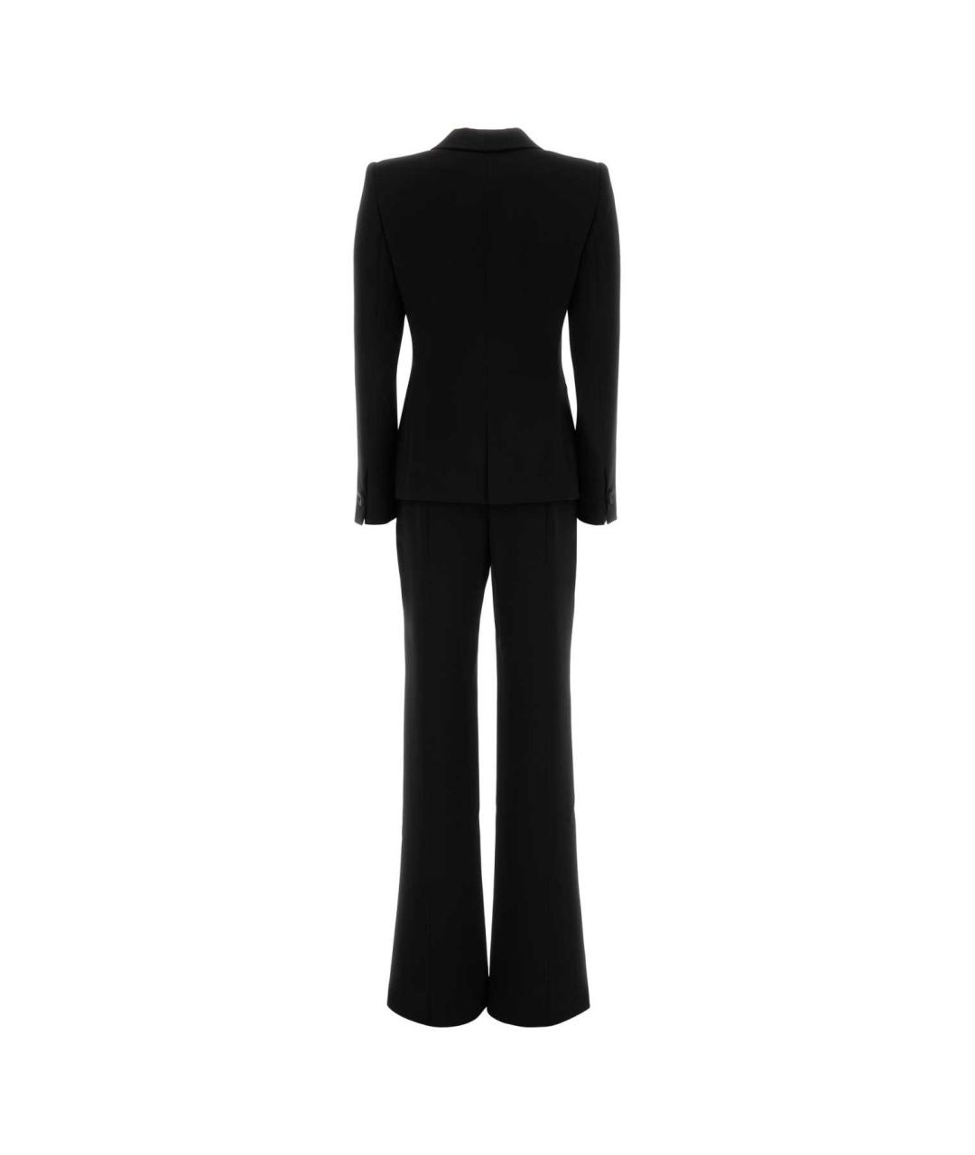 GIORGIO ARMANI Черный шелковый костюм с брюками, фото 2
