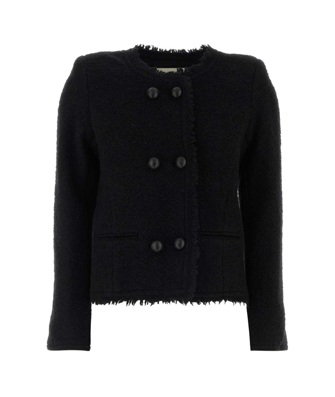 ISABEL MARANT Черный шерстяной жакет/пиджак, фото 1