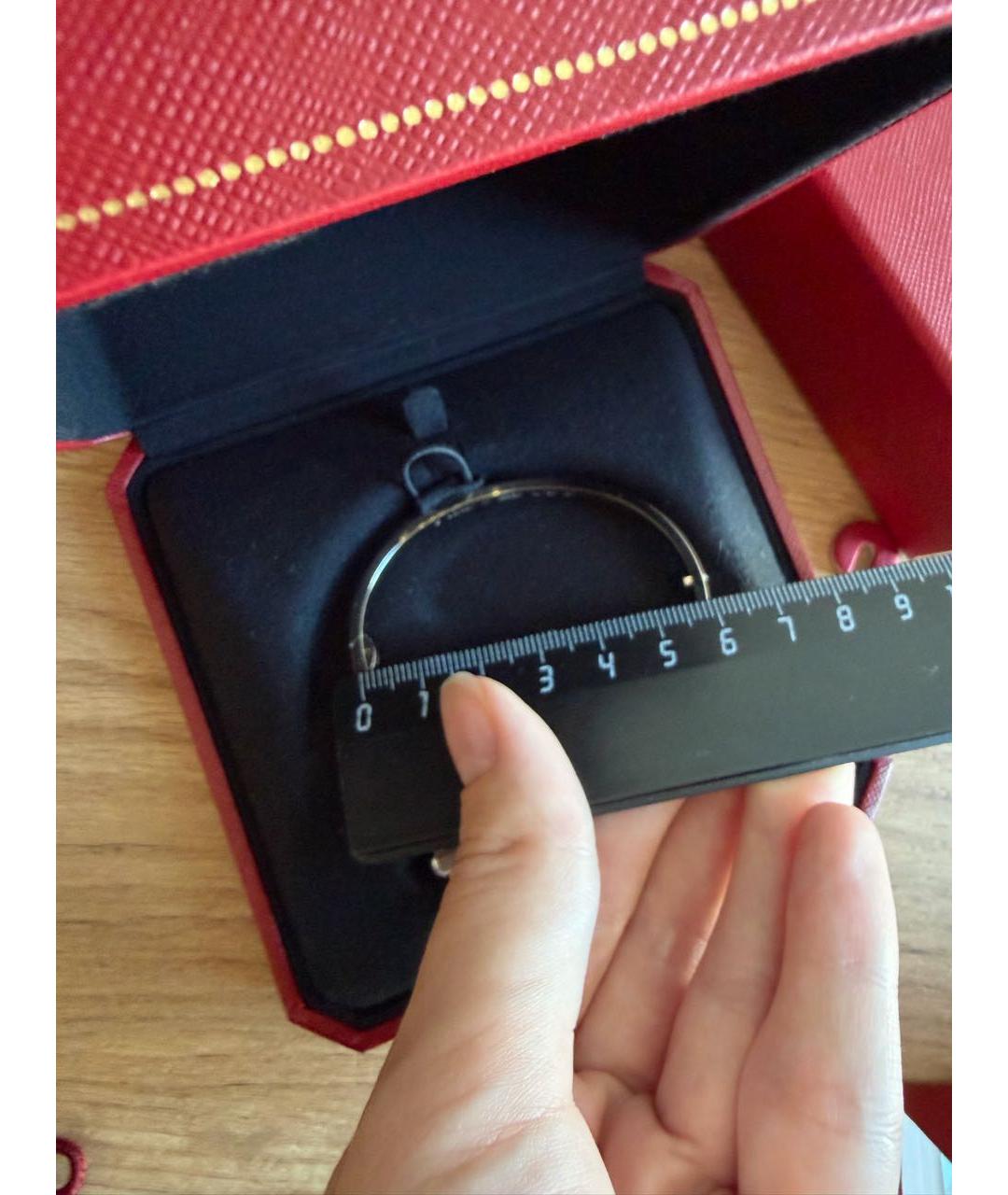 CARTIER Браслет из белого золота, фото 6