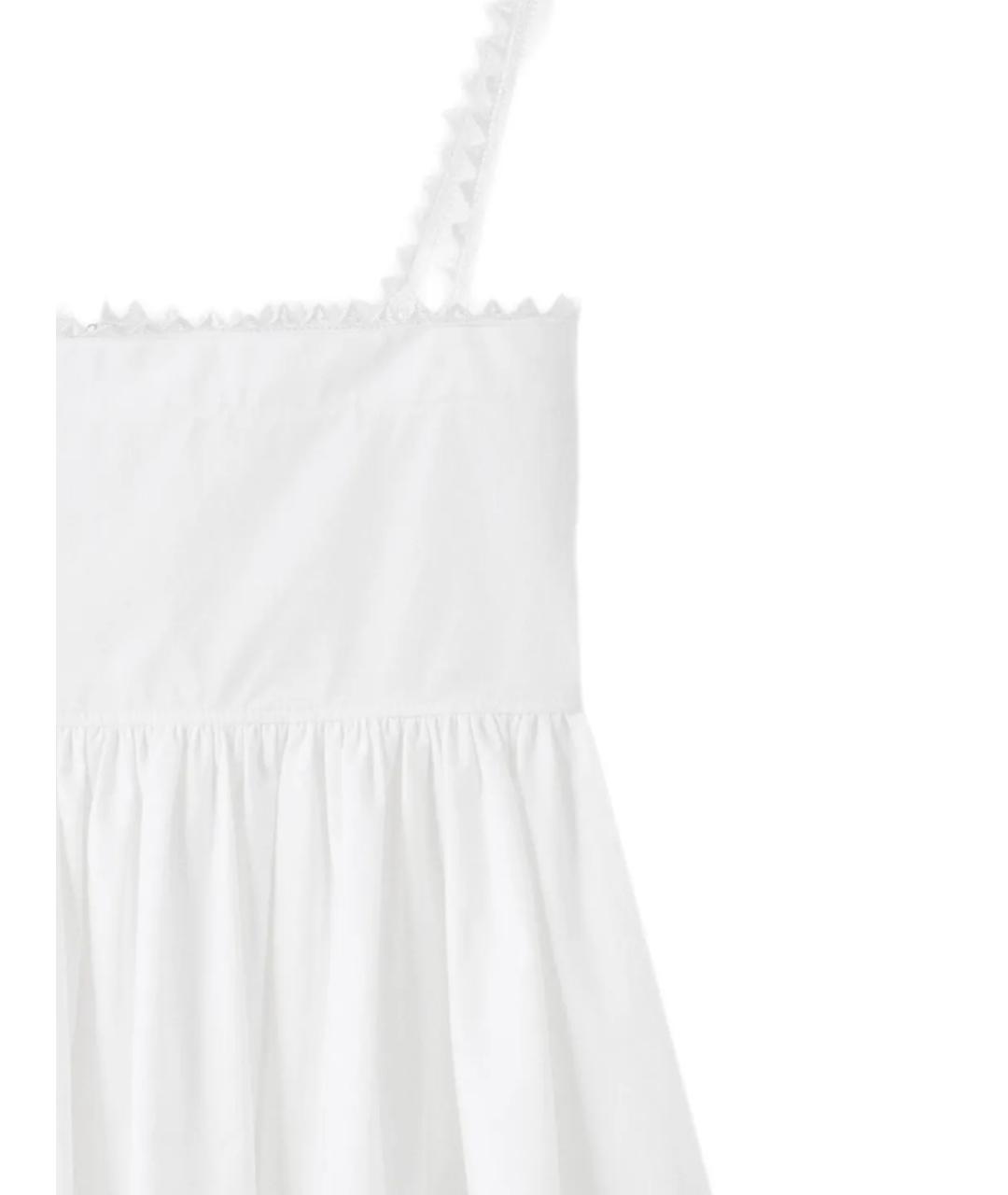 JACQUEMUS Белая хлопковая майка, фото 2