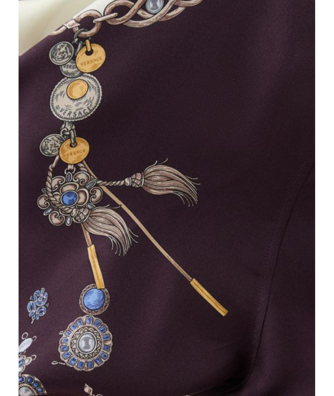 VERSACE Мульти шелковая рубашка, фото 2
