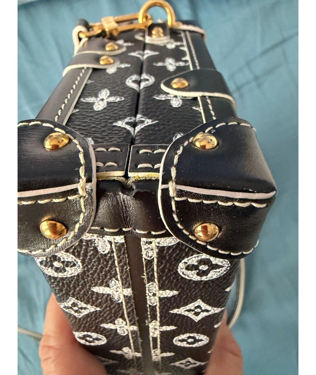 LOUIS VUITTON Черная сумка через плечо, фото 8