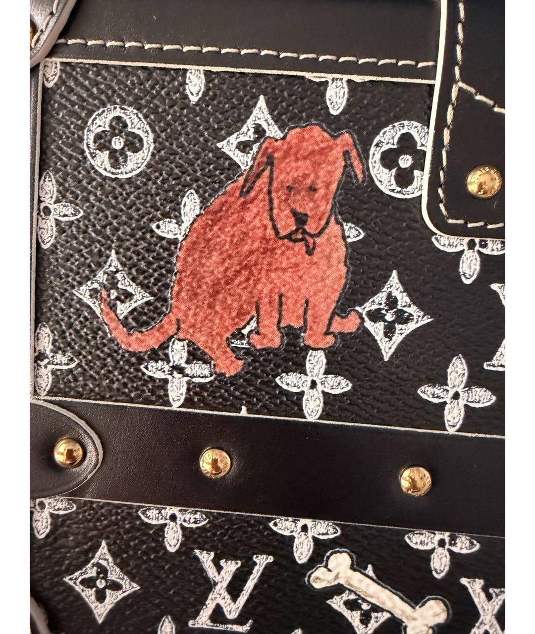 LOUIS VUITTON Черная сумка через плечо, фото 3