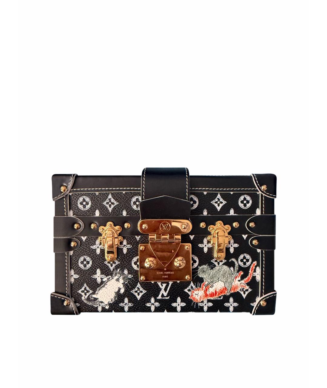 LOUIS VUITTON Черная сумка через плечо, фото 1