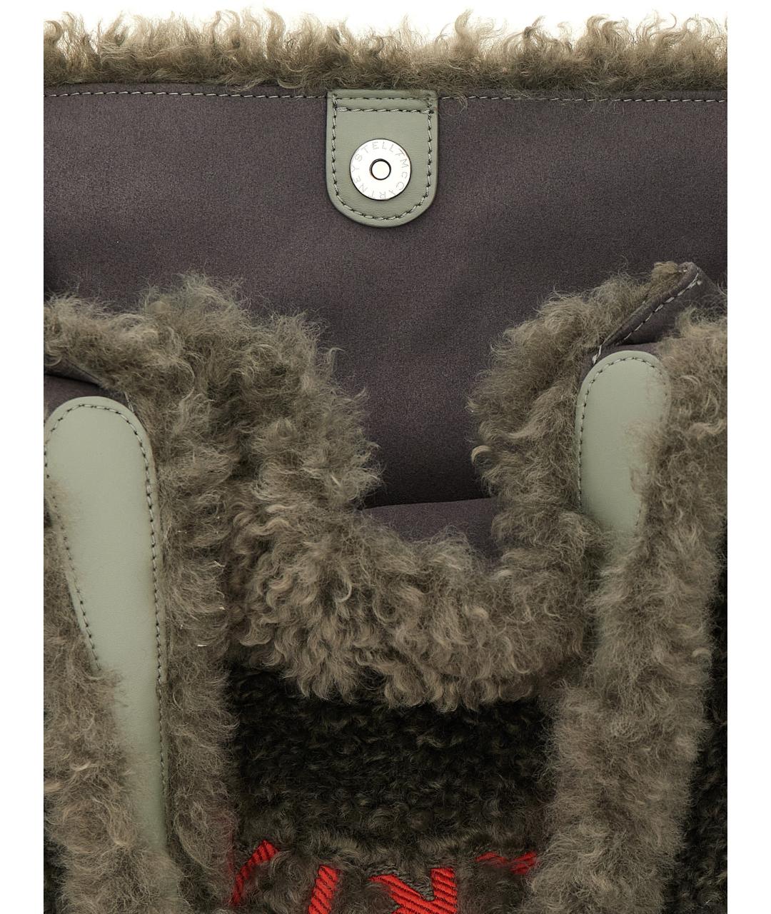 STELLA MCCARTNEY Серая сумка тоут, фото 4