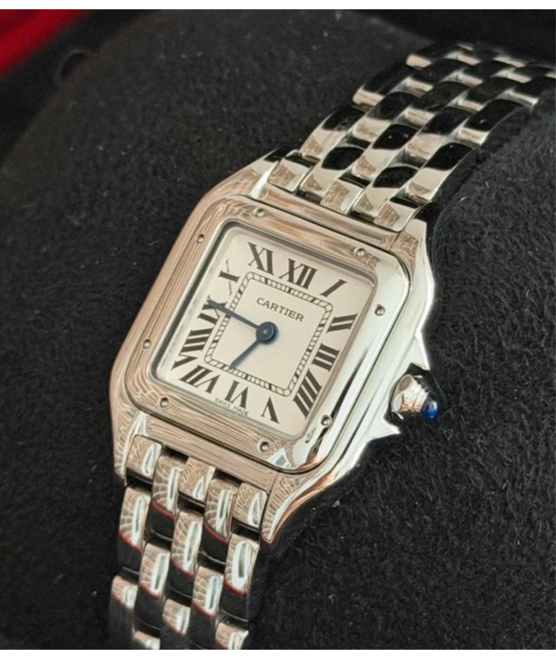 CARTIER Серебряные стальные часы, фото 2
