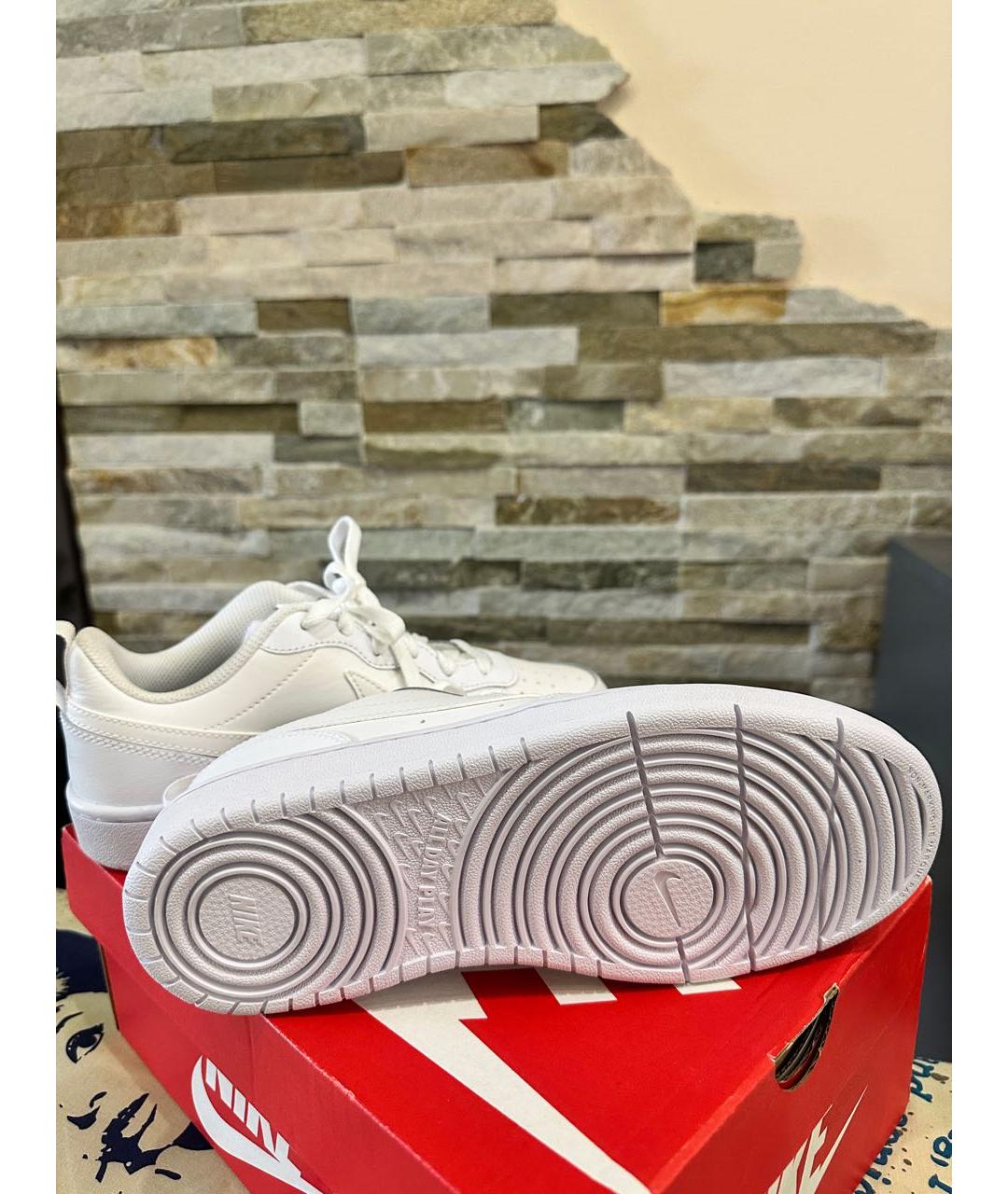 NIKE Белые кожаные кеды, фото 6
