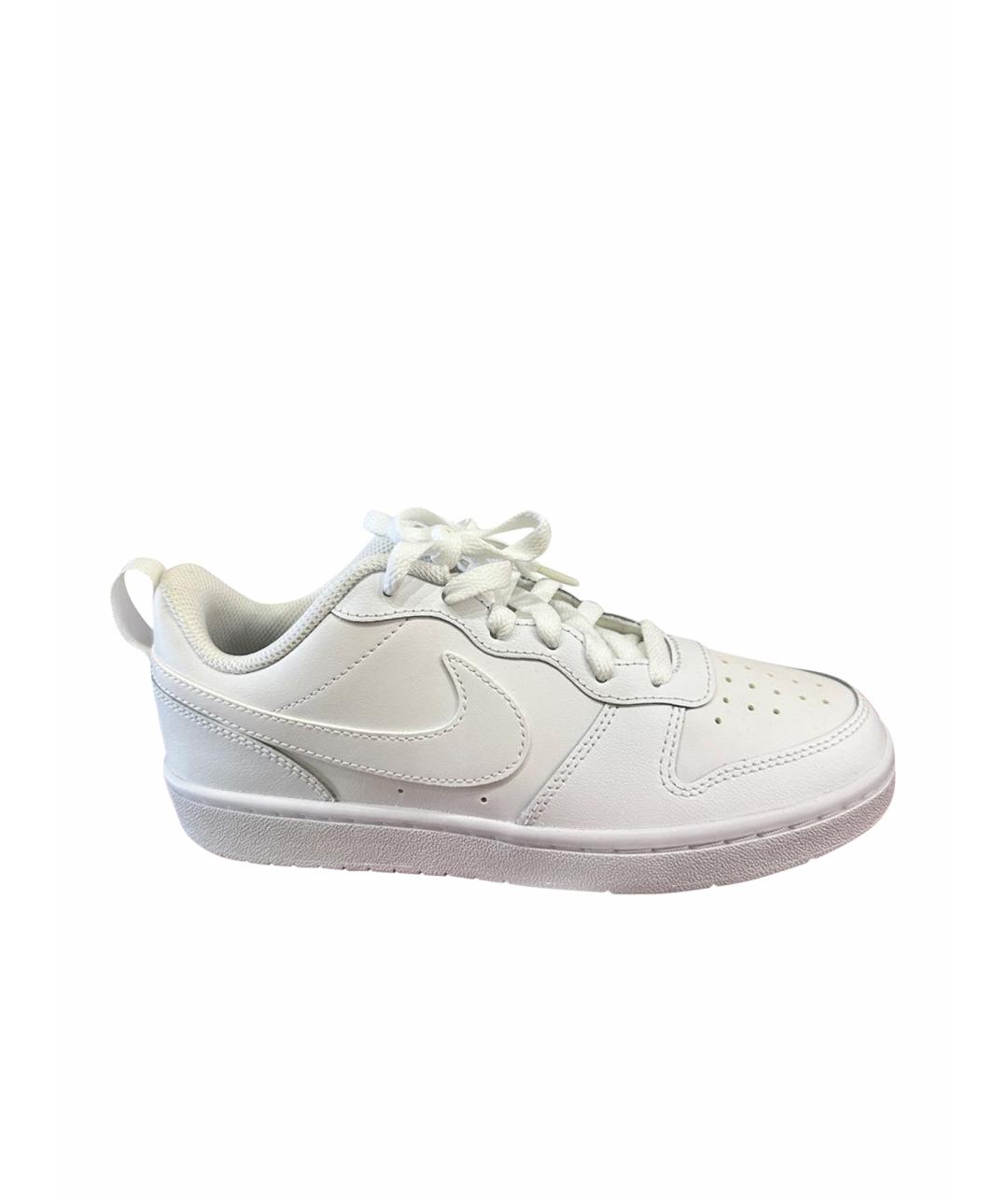 NIKE Белые кожаные кеды, фото 1