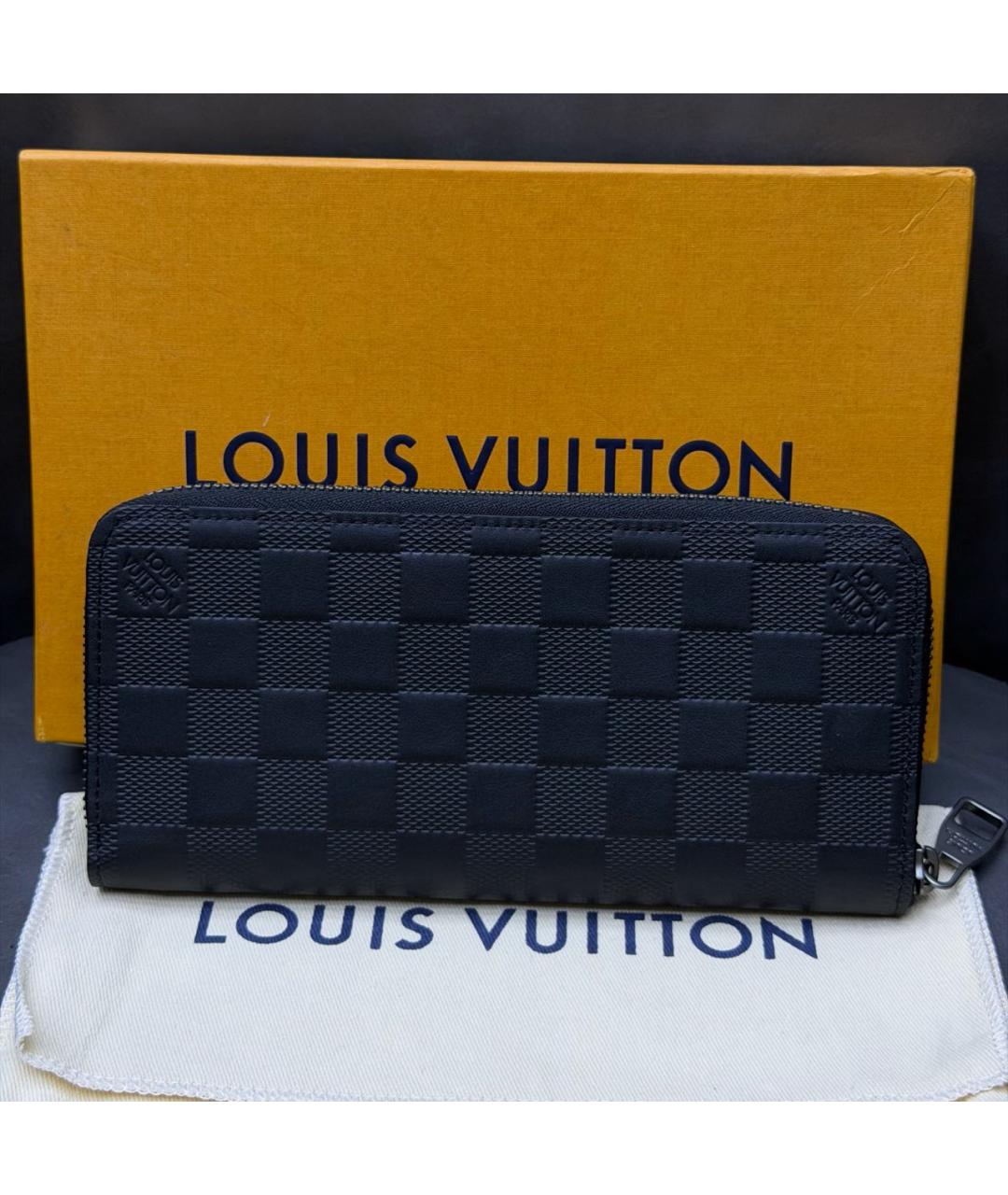 LOUIS VUITTON Черный кошелек, фото 2