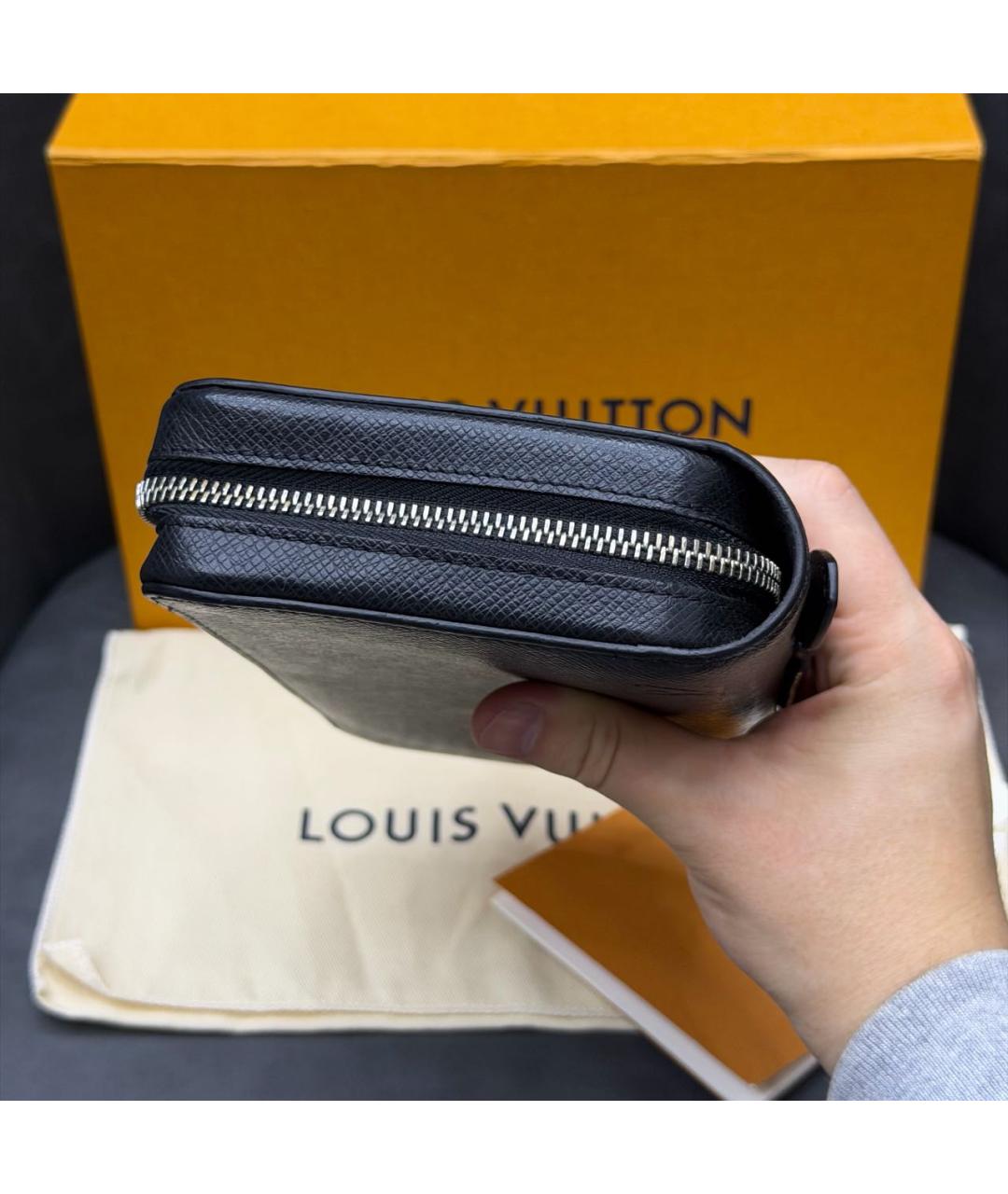 LOUIS VUITTON Кожаный кошелек, фото 4
