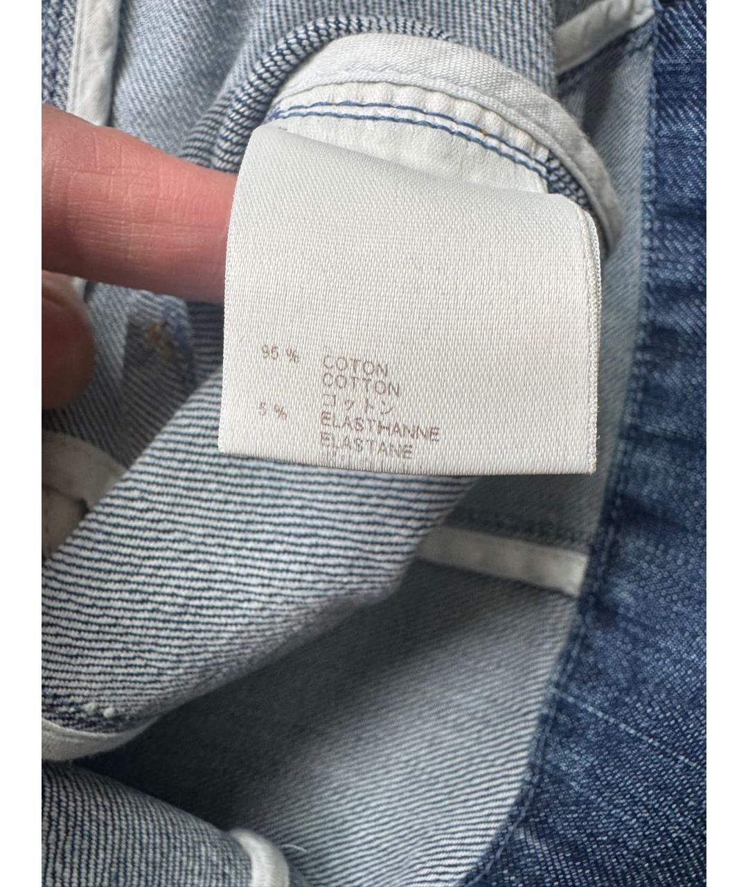 LOUIS VUITTON Синяя деним куртка, фото 4