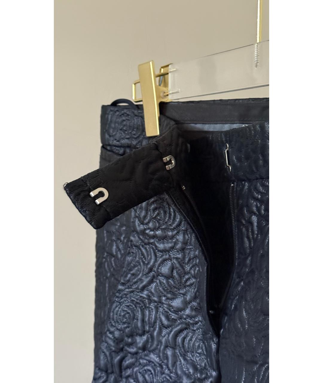 ALEXANDER MCQUEEN Черные прямые брюки, фото 7