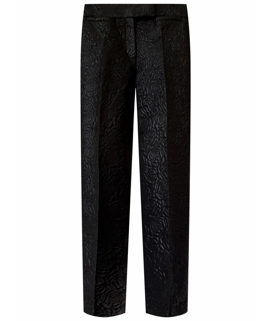 ALEXANDER MCQUEEN Черные прямые брюки, фото 1
