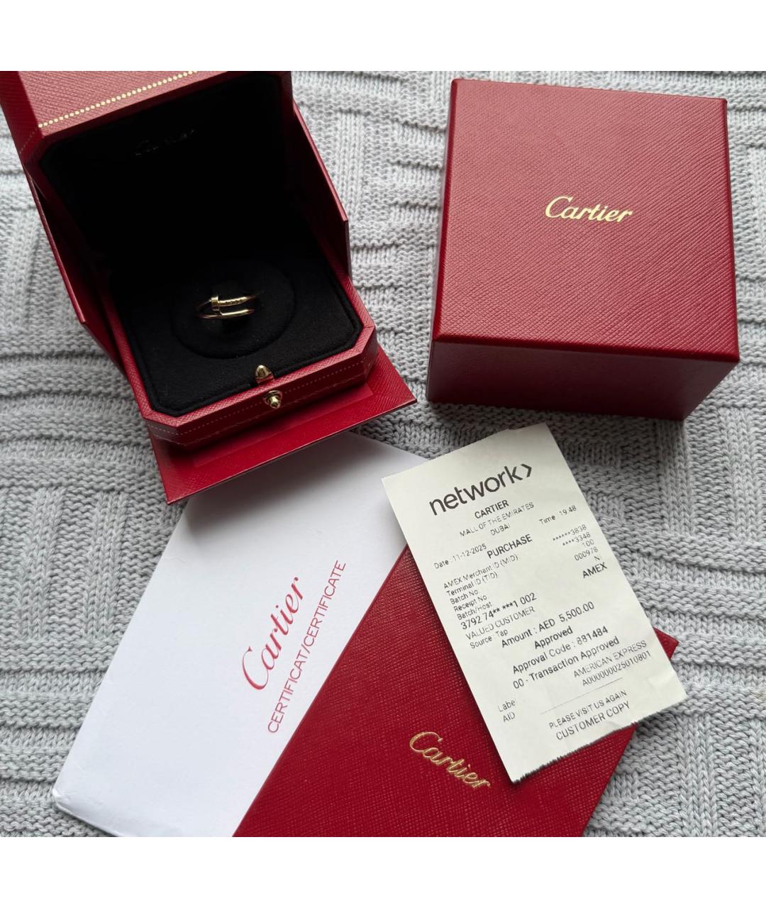 CARTIER Золотое кольцо из желтого золота, фото 2