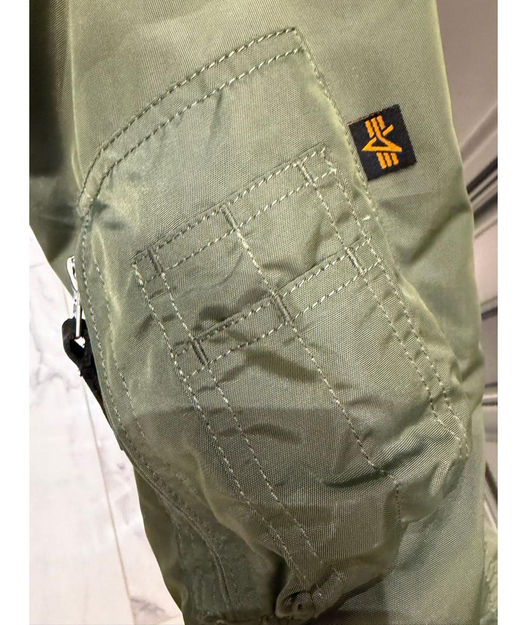 ALPHA INDUSTRIES Хаки куртка, фото 4