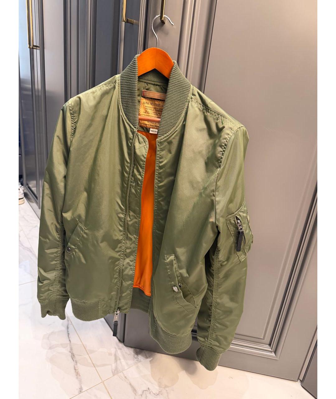 ALPHA INDUSTRIES Хаки куртка, фото 5