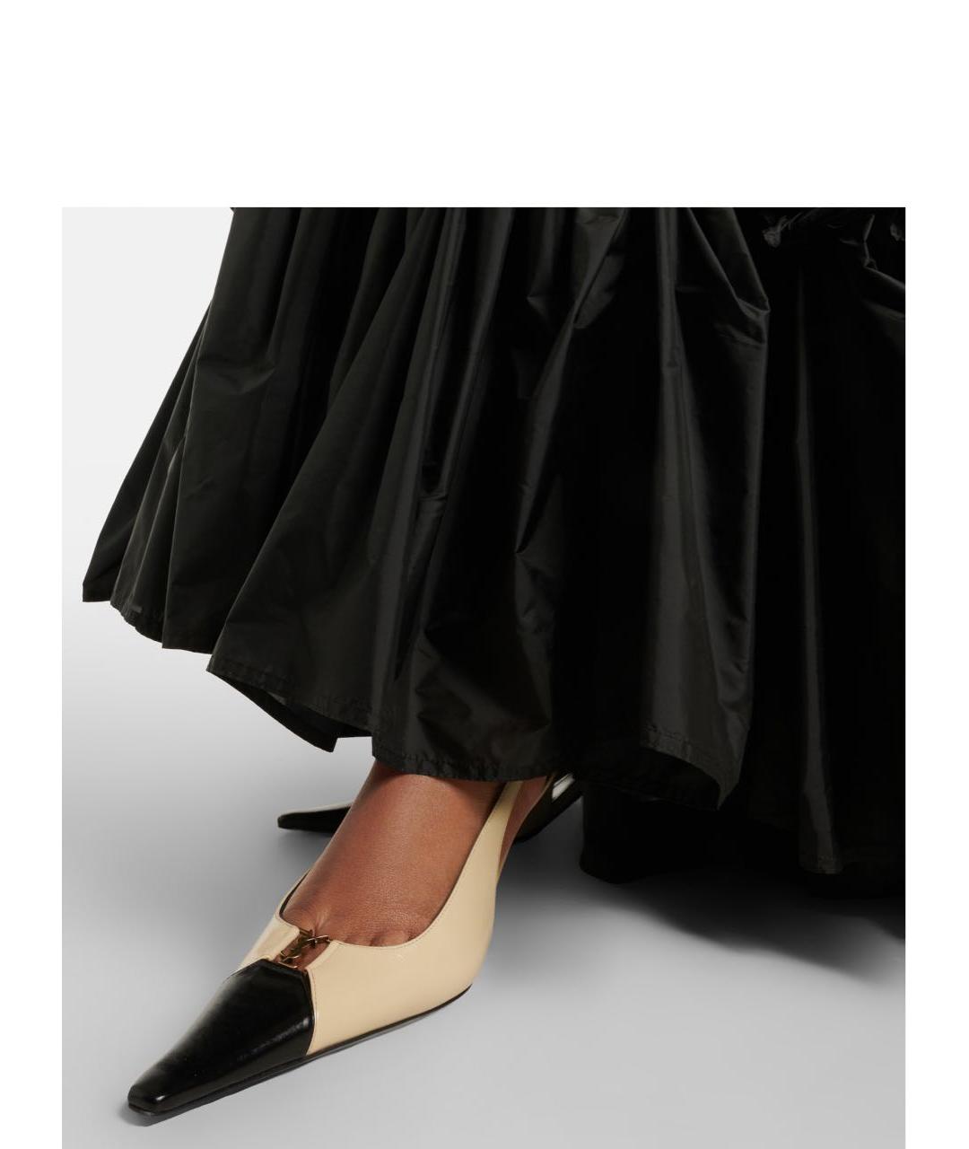 SAINT LAURENT Мульти кожаные туфли, фото 8
