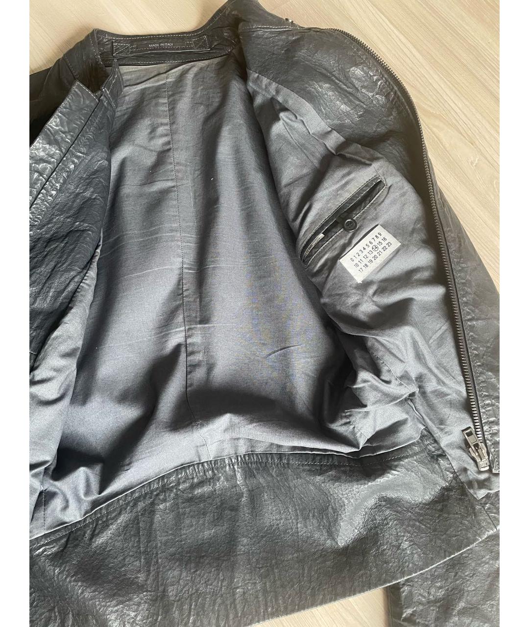 MAISON MARGIELA Кожаная куртка, фото 7