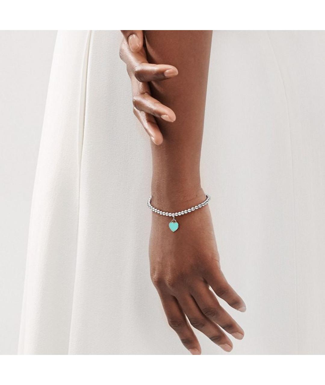 TIFFANY&CO Серебряный серебряный браслет, фото 3