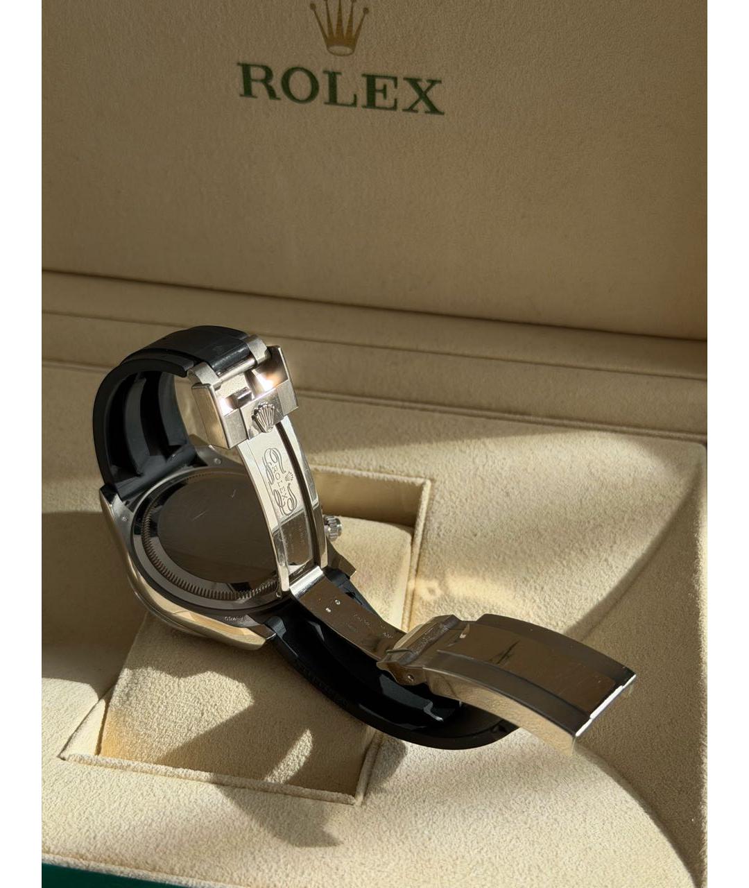 ROLEX Белые часы из белого золота, фото 3