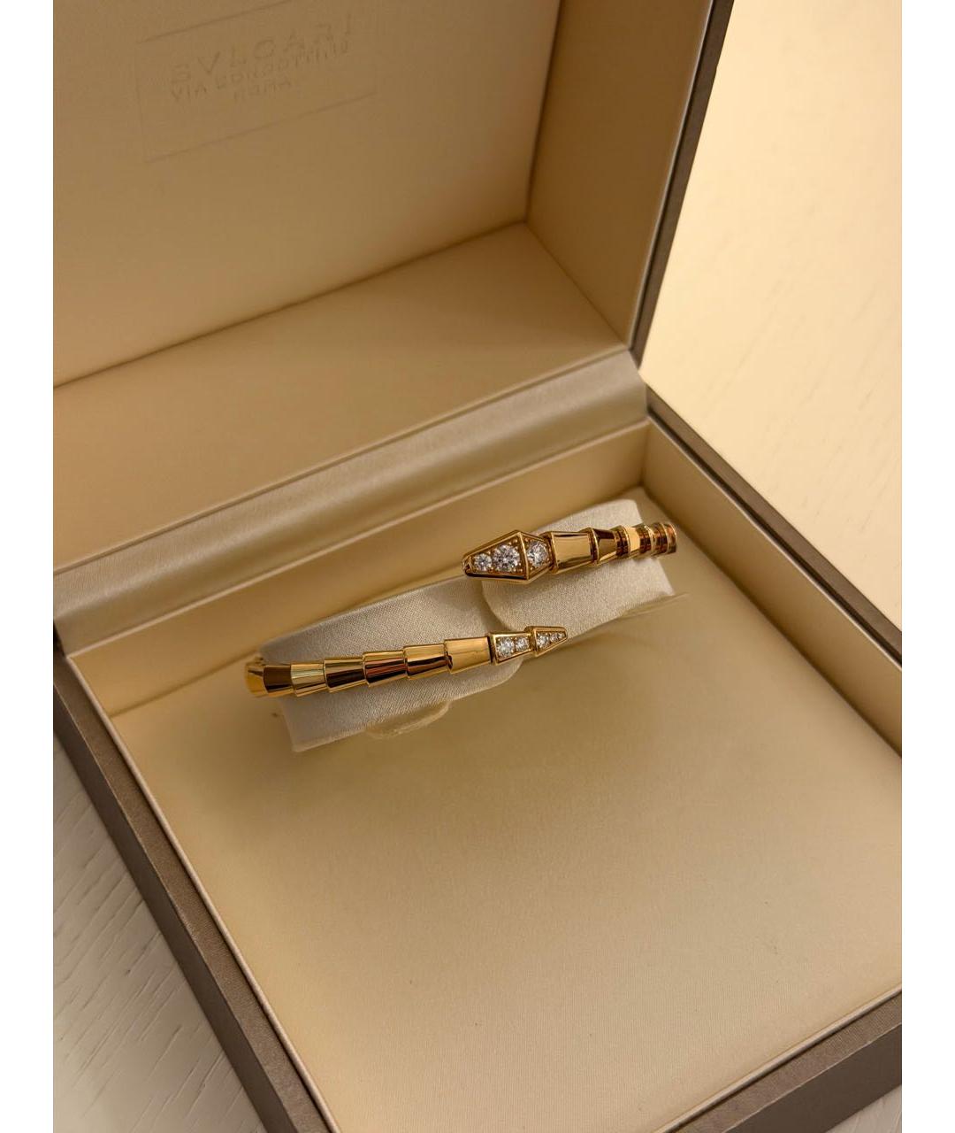 BVLGARI Розовый браслет из розового золота, фото 2