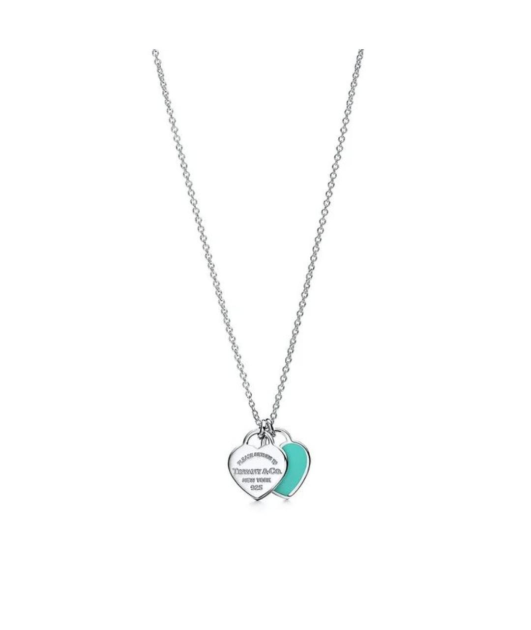 TIFFANY&CO Серебряное серебряное колье, фото 7