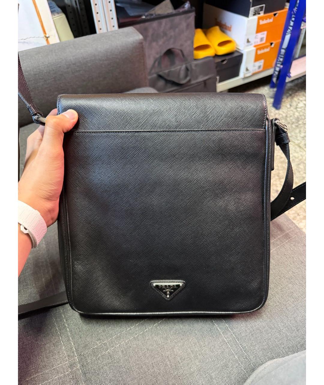 PRADA Черная сумка на плечо, фото 2