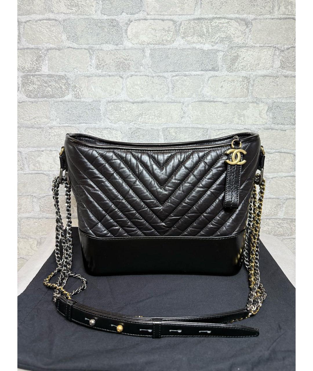 CHANEL Черная сумка через плечо, фото 9