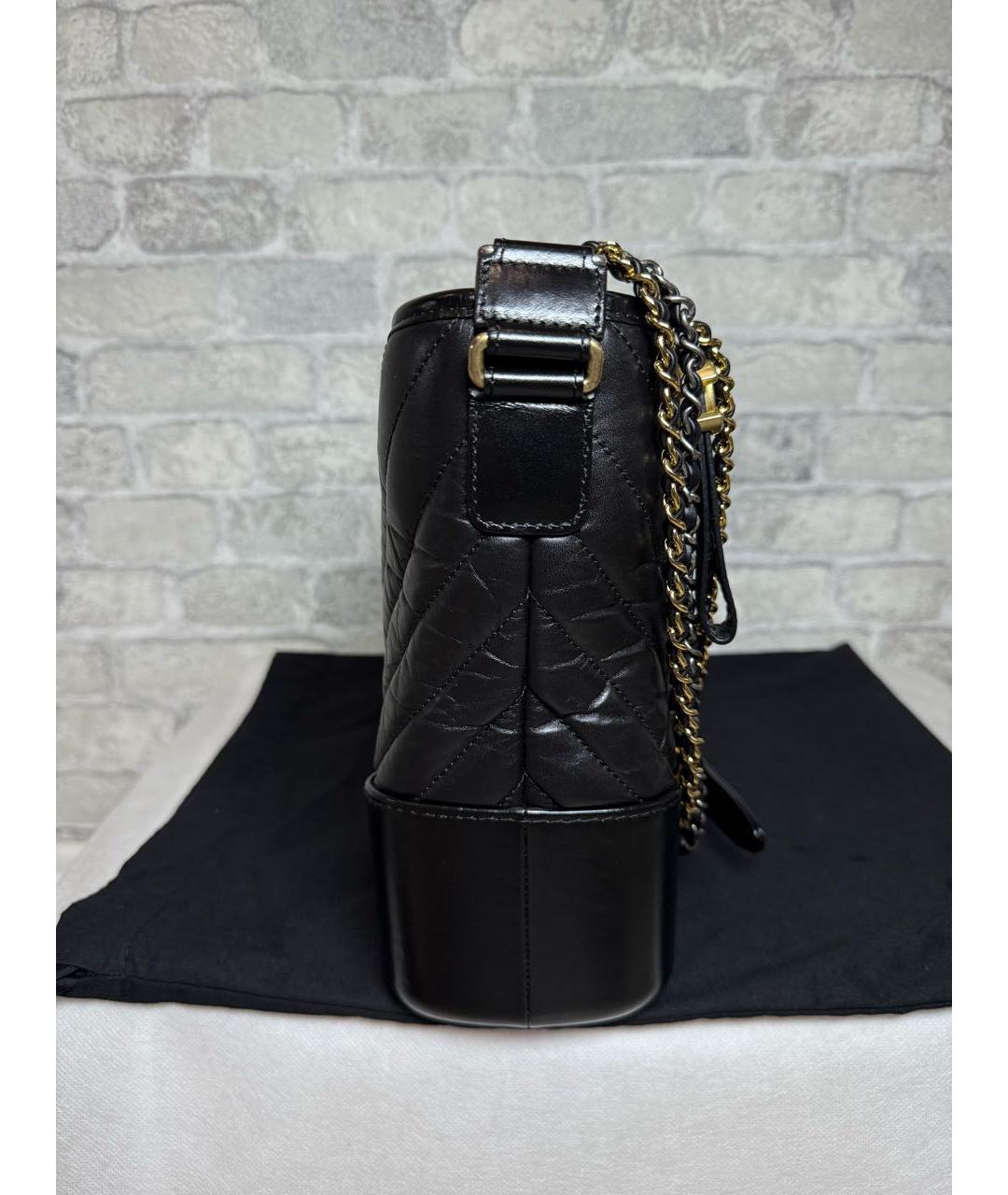 CHANEL Черная сумка через плечо, фото 6