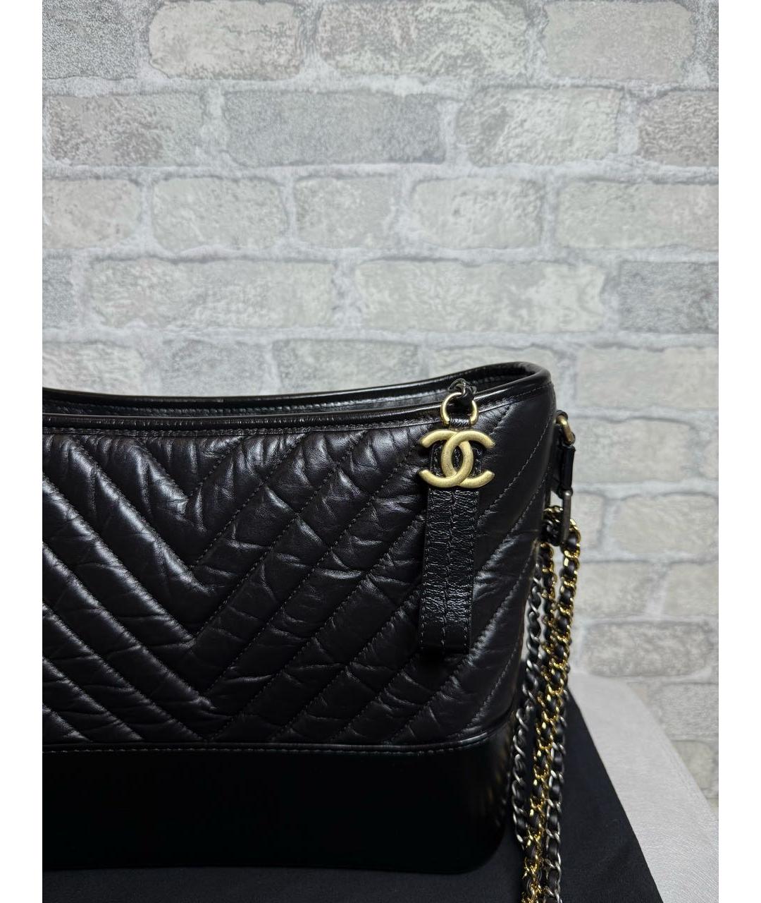 CHANEL Черная сумка через плечо, фото 3