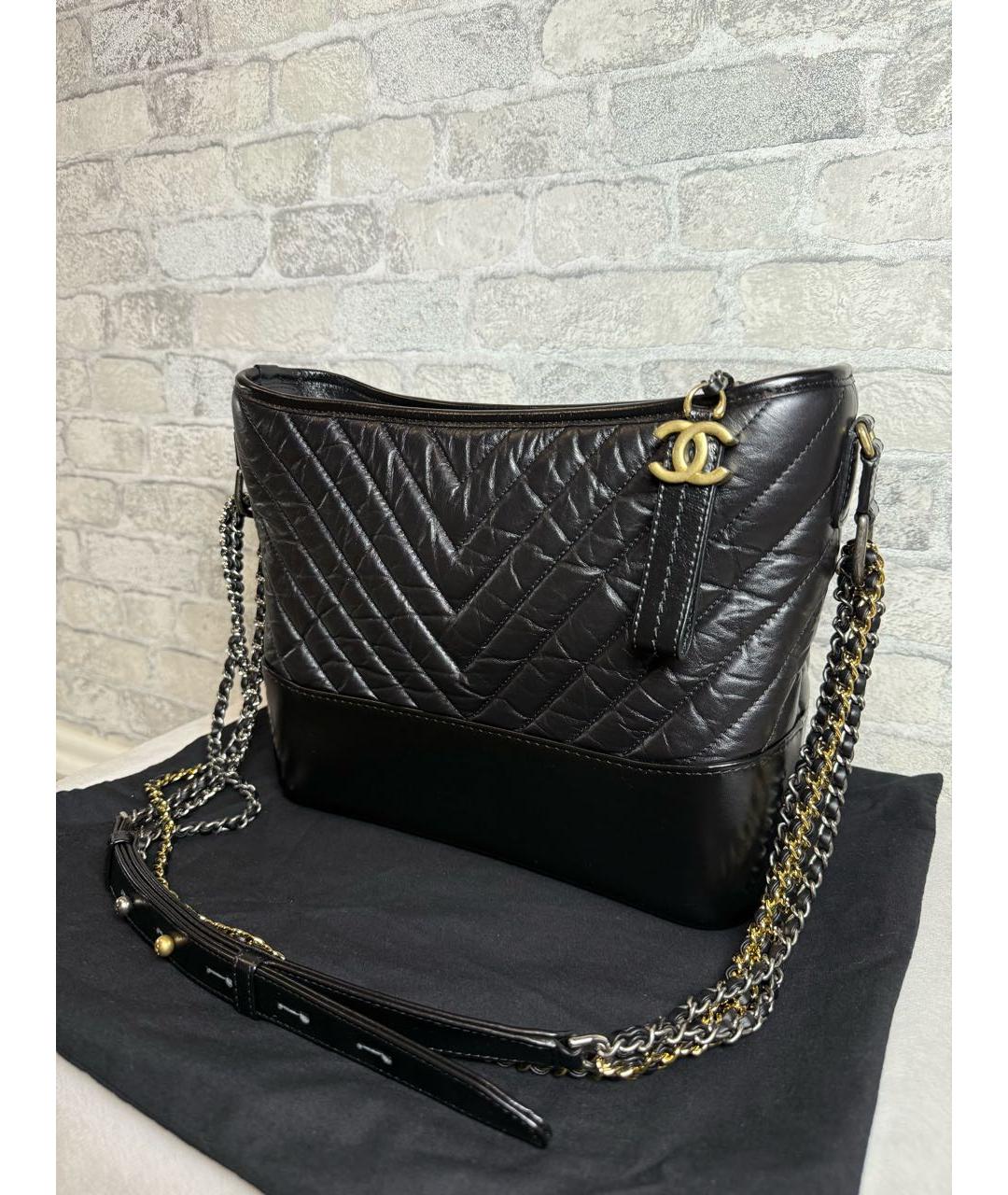 CHANEL Черная сумка через плечо, фото 2