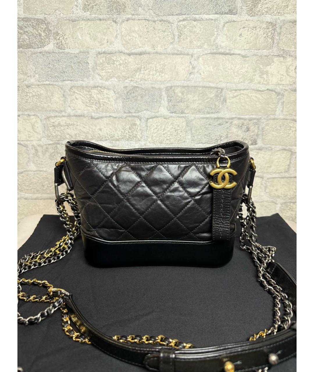 CHANEL Черная сумка через плечо, фото 9