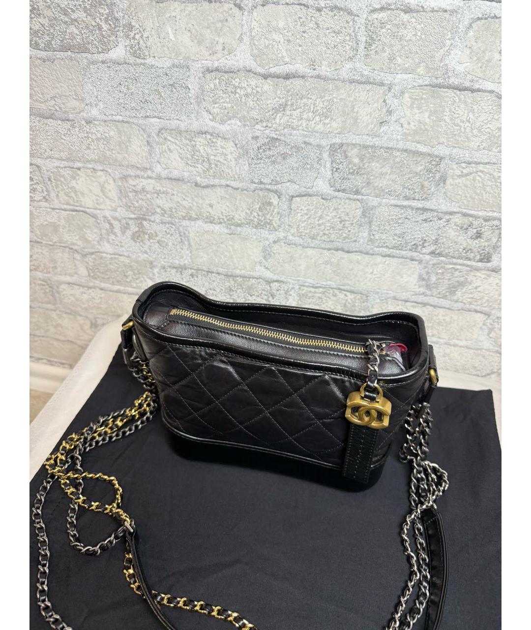 CHANEL Черная сумка через плечо, фото 4