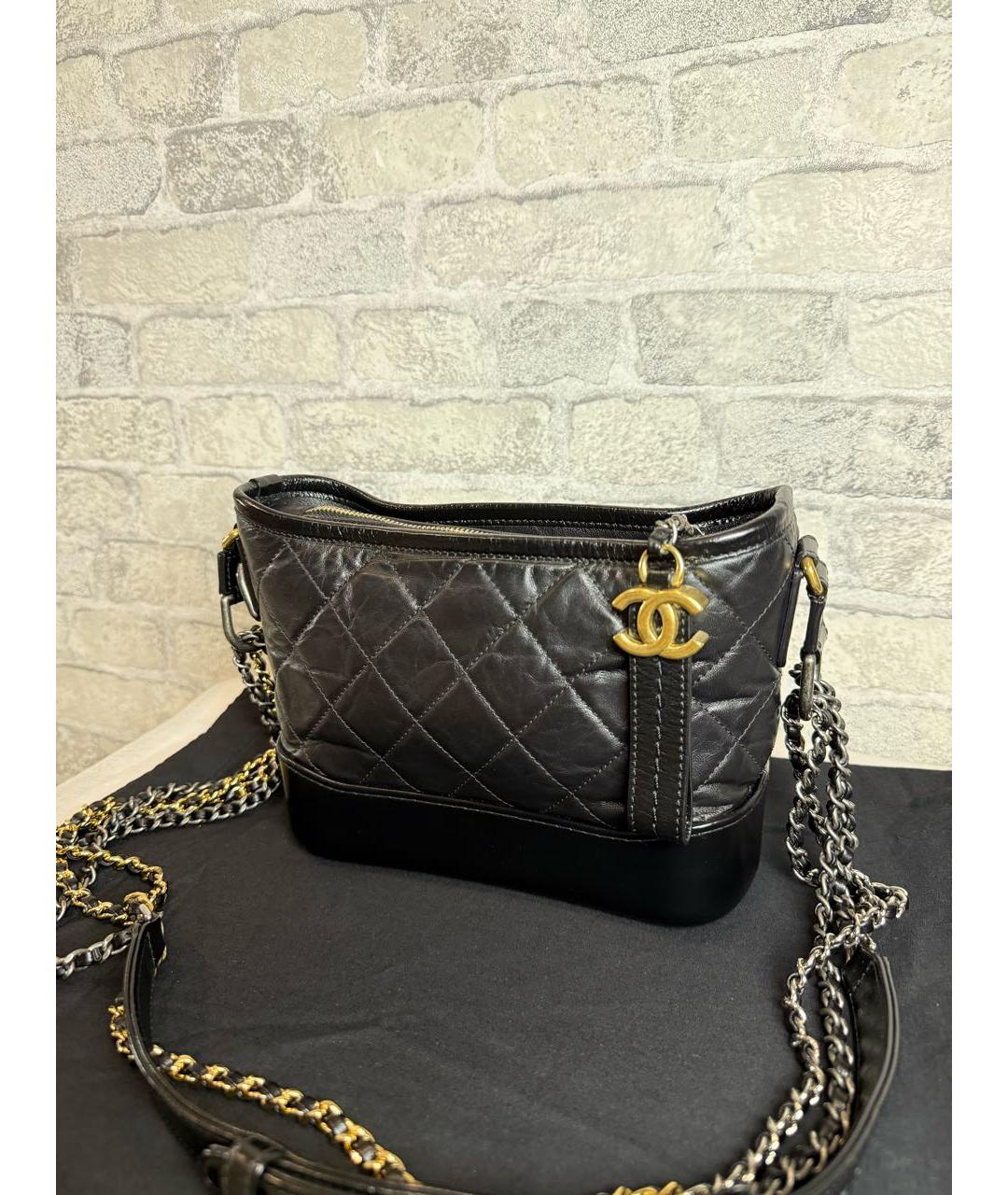 CHANEL Черная сумка через плечо, фото 2