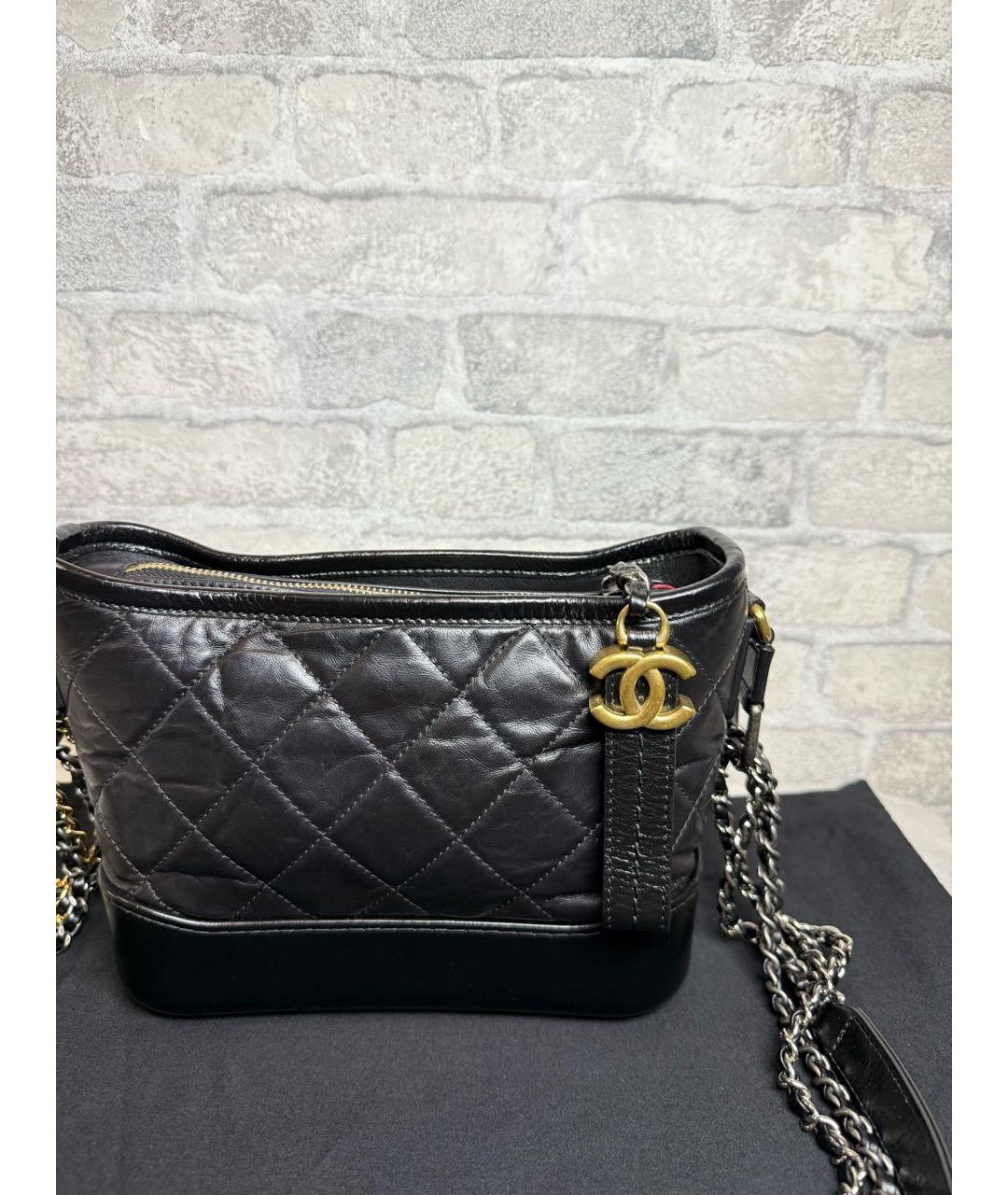 CHANEL Черная сумка через плечо, фото 3