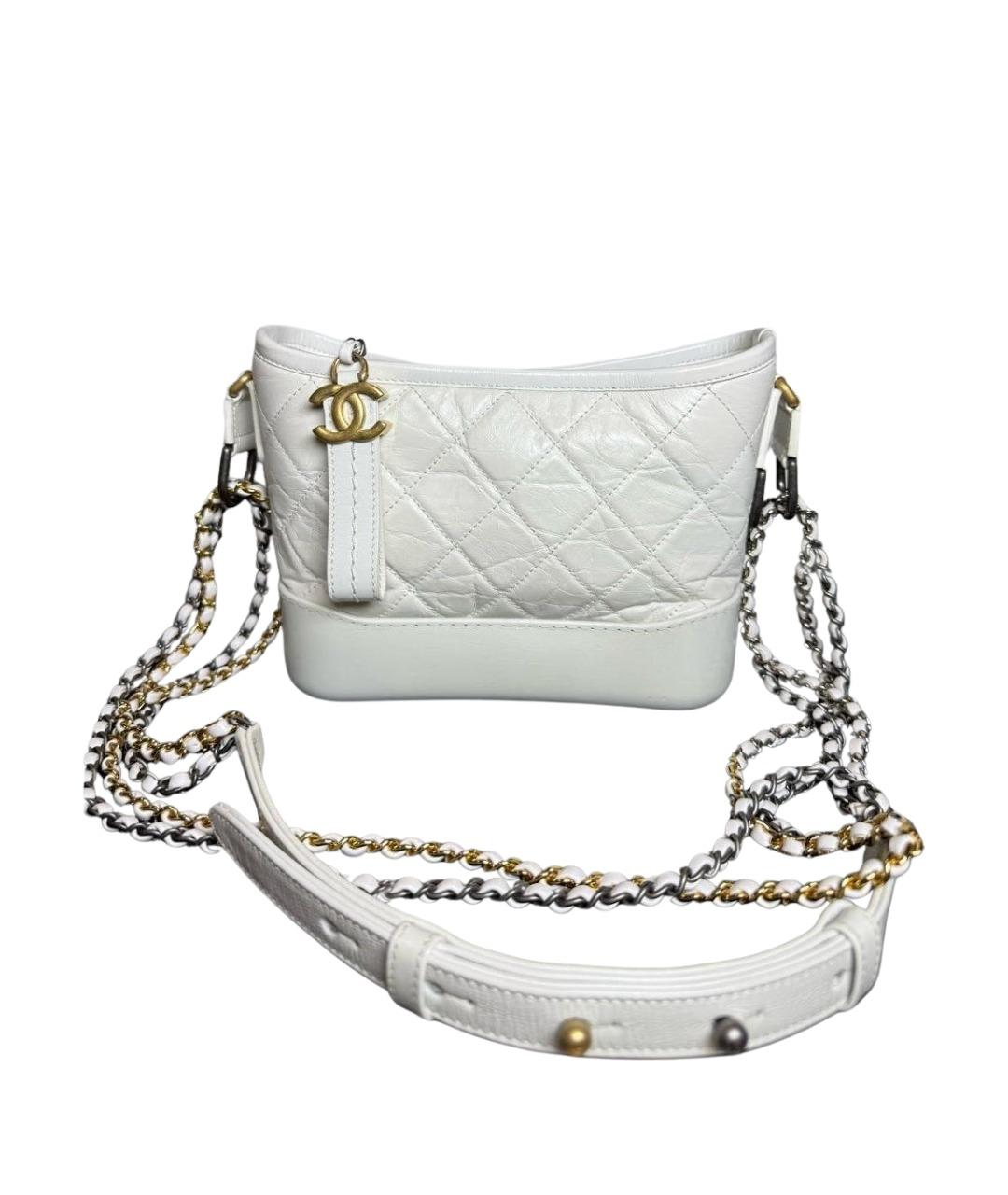 CHANEL Белая сумка через плечо, фото 1
