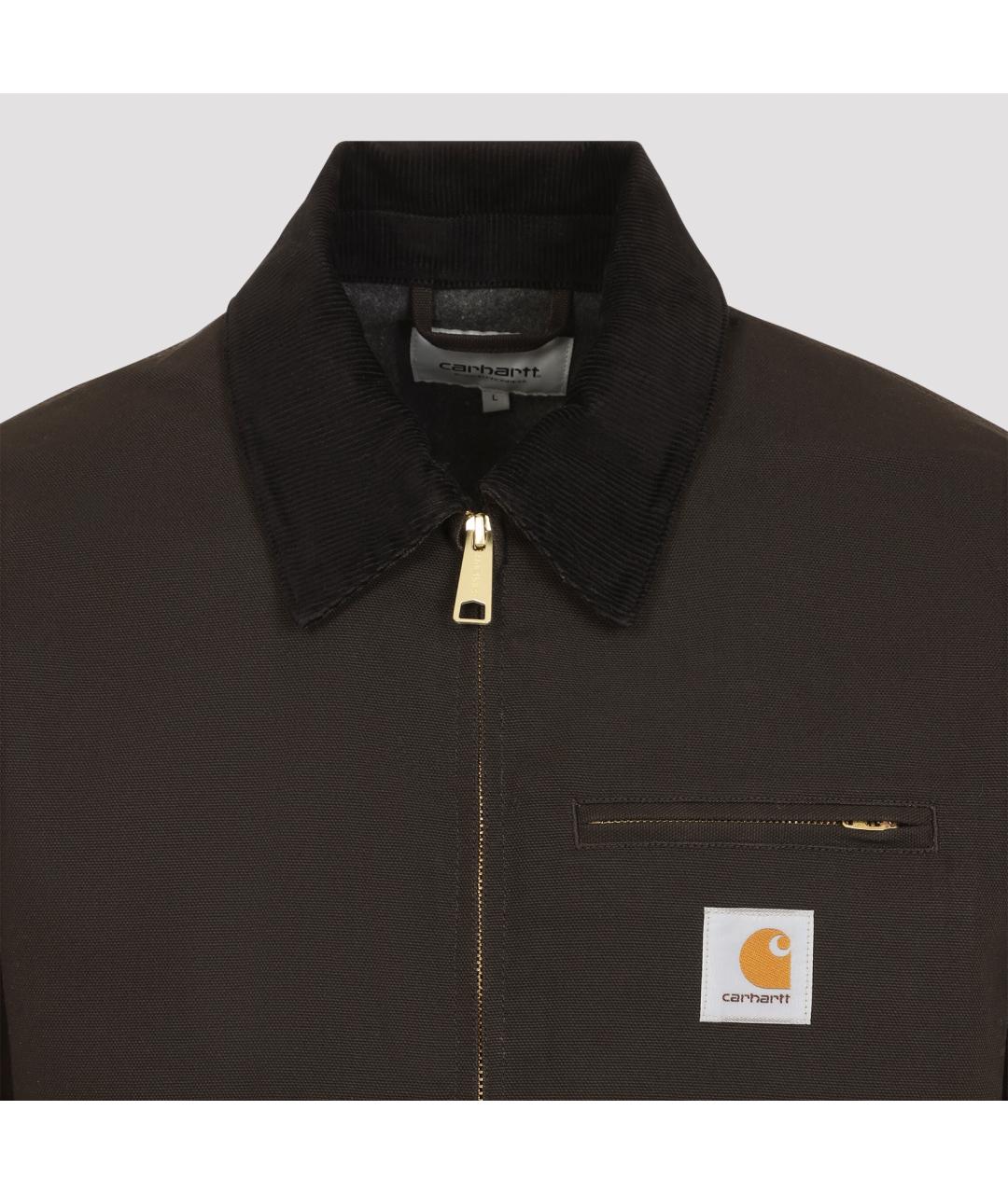 CARHARTT WIP Коричневый хлопковый пиджак, фото 3