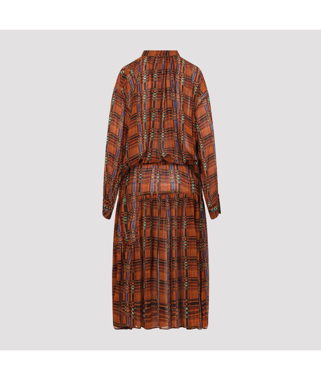 DRIES VAN NOTEN Мульти вискозное повседневное платье, фото 2