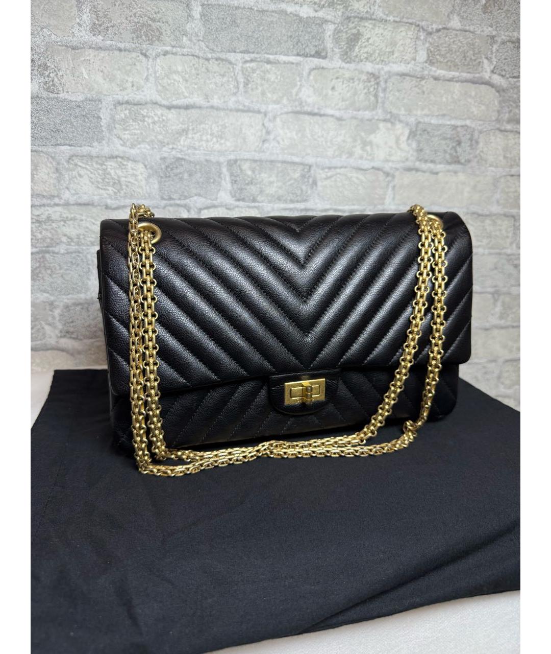 CHANEL Черная сумка через плечо, фото 4