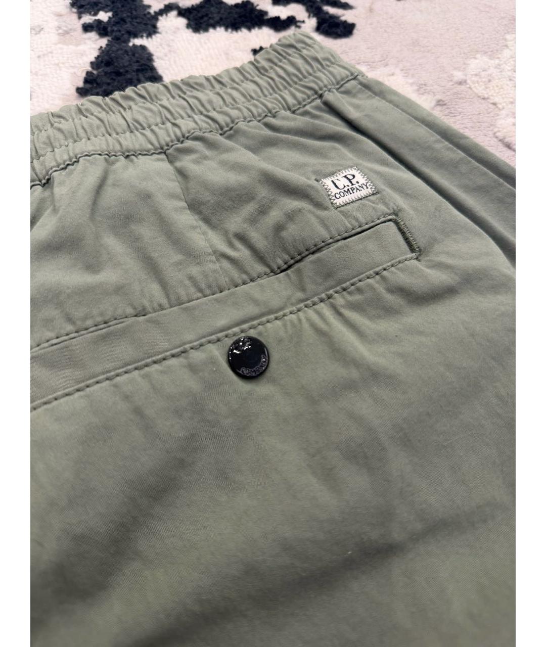 CP COMPANY Хаки хлопковые повседневные брюки, фото 4