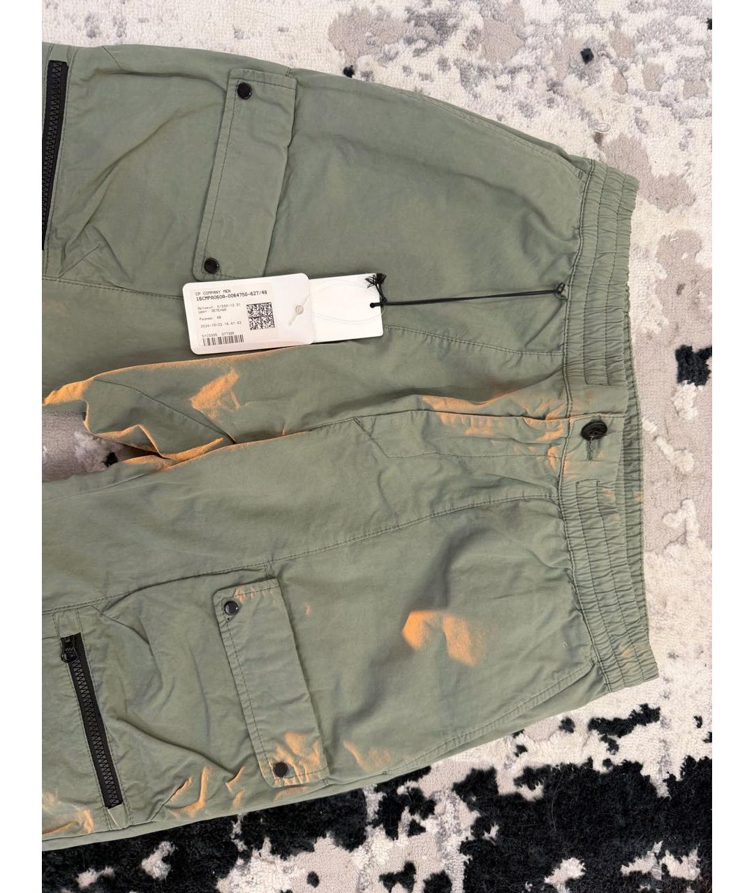 CP COMPANY Хаки хлопковые повседневные брюки, фото 6