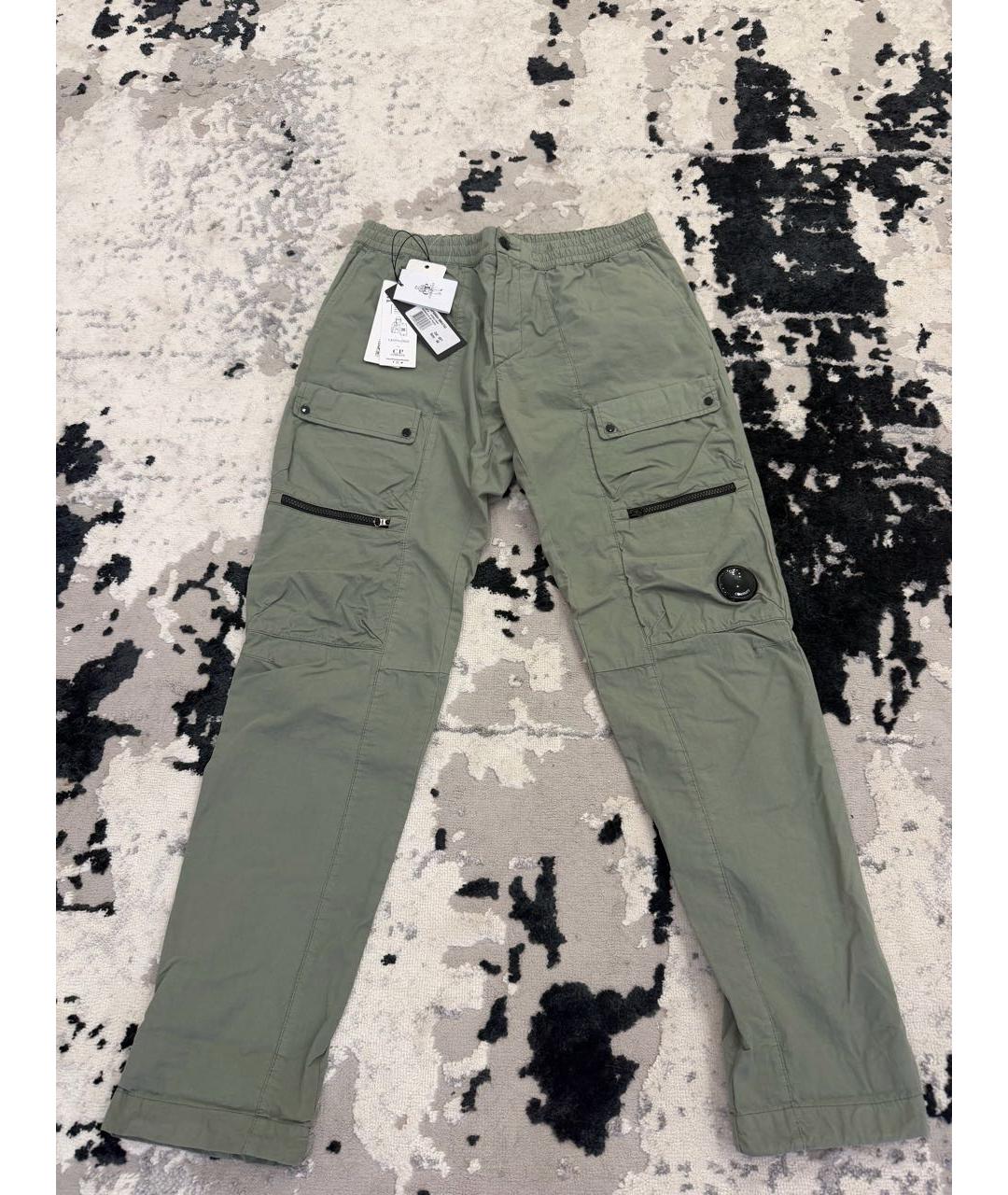 CP COMPANY Хаки хлопковые повседневные брюки, фото 7